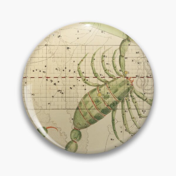 Item preview, Scorpio - Zodiac Antique Chart designed and sold by vulkx-store.