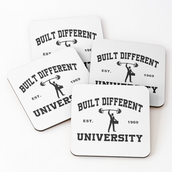 Item preview, Built Different University designed and sold by Patbubble.