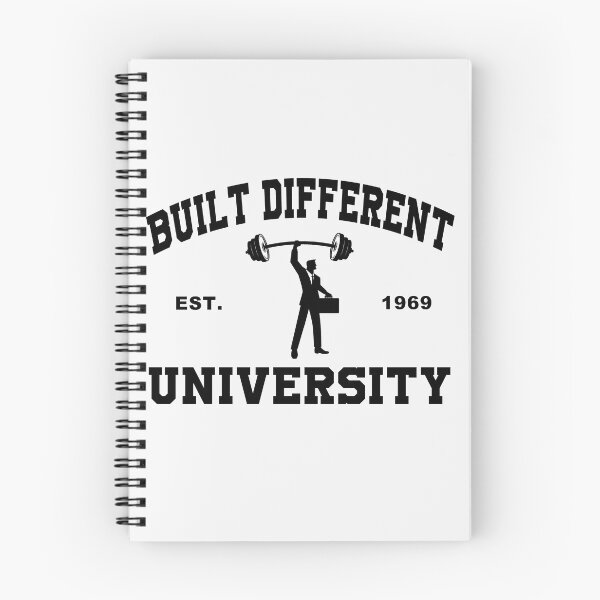 Item preview, Built Different University designed and sold by Patbubble.