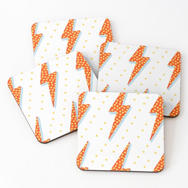 Item preview, Retro lightning bolt red  designed and sold by Milatoo.