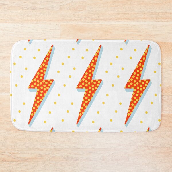 Item preview, Retro lightning bolt red  designed and sold by Milatoo.