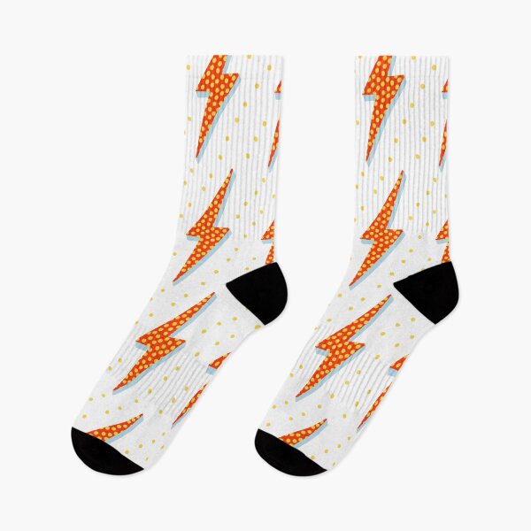 Item preview, Retro lightning bolt red  designed and sold by Milatoo.