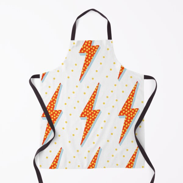Item preview, Retro lightning bolt red designed and sold by Milatoo.