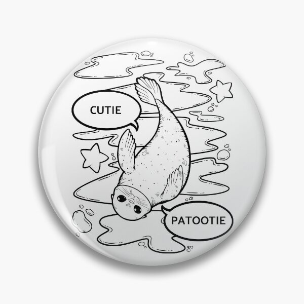 Item preview, Cute Couch Potato Seals designed and sold by ZaryaKiqo.