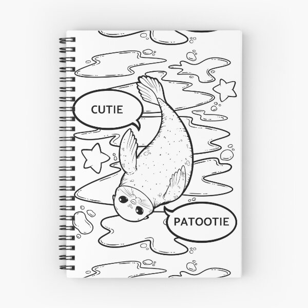 Item preview, Cute Couch Potato Seals designed and sold by ZaryaKiqo.
