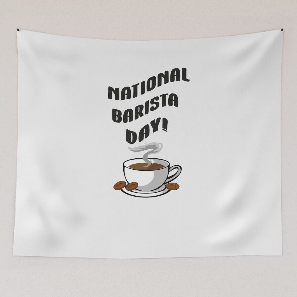 Item preview, National Barista Day designed and sold by ElBeDesigns.