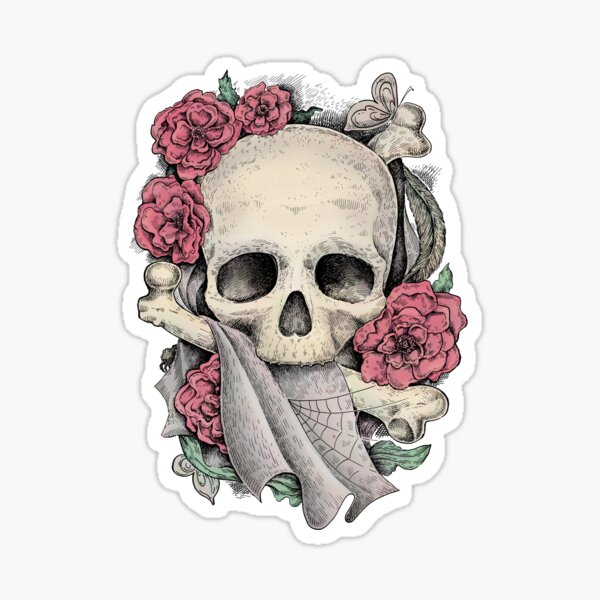Memento Mori Sticker