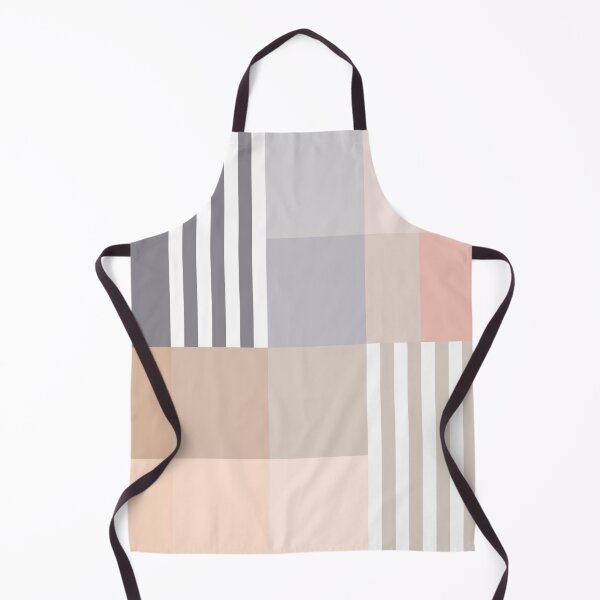 Item preview, Neutral Blush Gray Tan Geometric Square Pattern Earth Tones designed and sold by littledesignco.