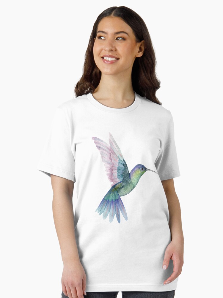 Thumbnail 2 of 7, Essential T-Shirt, Hummingbird designed and sold by DisobeyTees.