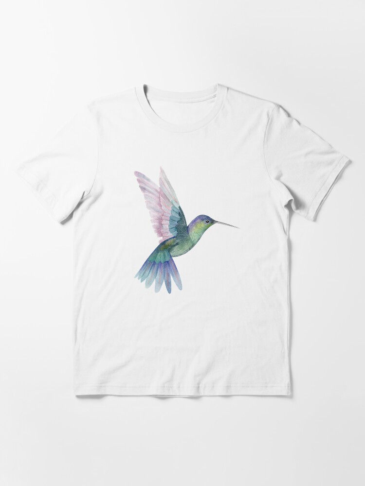 Thumbnail 3 of 7, Essential T-Shirt, Hummingbird designed and sold by DisobeyTees.