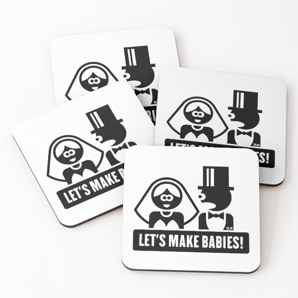 Item preview, Let's Make Babies! (Stag Party / Wedding / Marriage / Shock) designed and sold by MrFaulbaum.