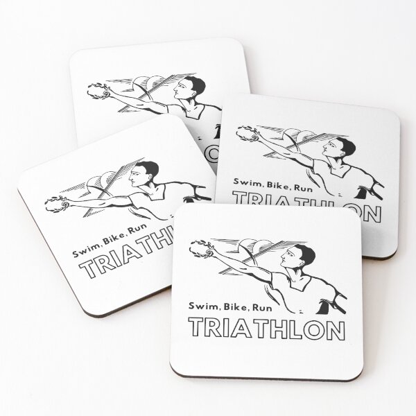 Item preview, Swim Bike Run Cool - Triathlon Vintage Gift Idea designed and sold by Vintage-TM.