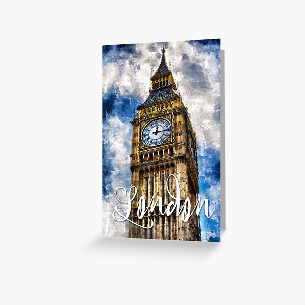 Aperçu de l'œuvre Art de Londres Big Ben créée et vendue par Shevi.