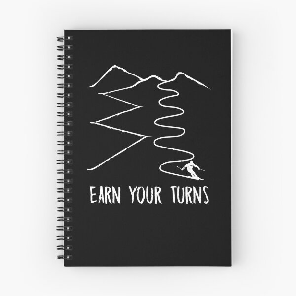 Item preview, Freestyle Skitour Alpine Skier Gift Earn Your Turns designed and sold by Tom2468.