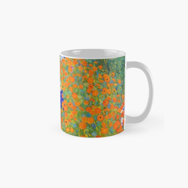 Enhanced Bauerngarten Gustav Klimt (1907) Classic Mug