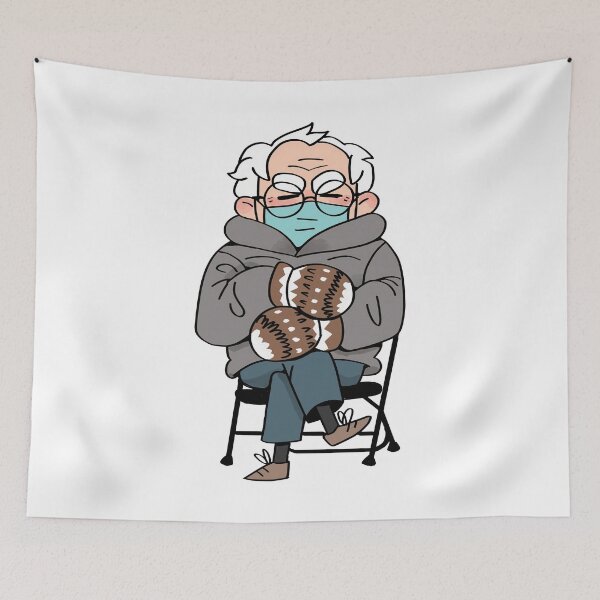 Item preview, Bernie Sanders Mittens And Chair Meme designed and sold by Chill360.