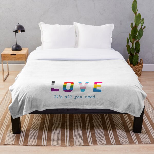 Item preview, Love is all you need, Valentines, Pride designed and sold by SouthernBibi.