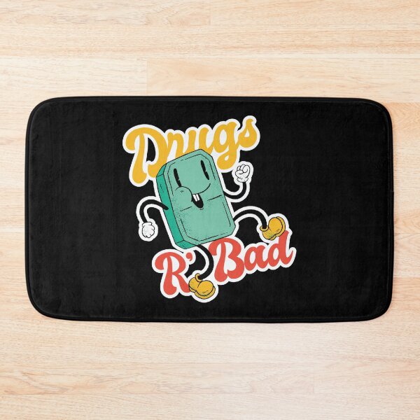 Item preview, Drugs R Bad Funny Cartoon  designed and sold by TeesByMark.