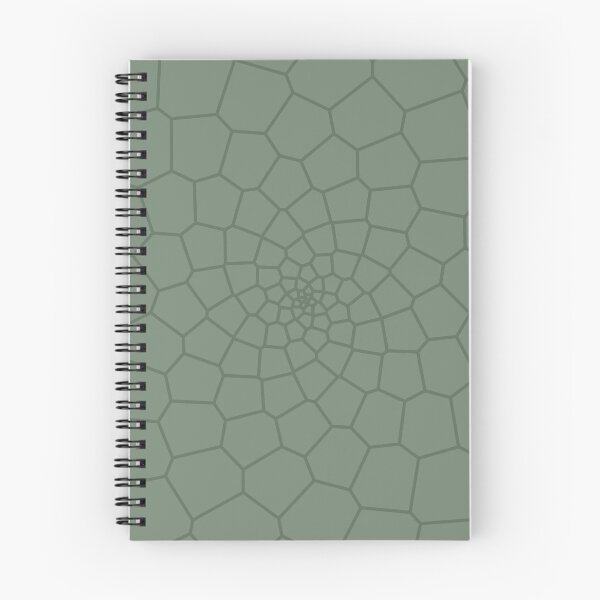 Item preview, Fibonacci Sunflower Spiral – Sage designed and sold by Monoman1a.