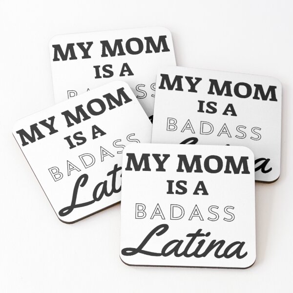 Item preview, MY MOM IS A BADASS LATINA FUNNY designed and sold by saintmosi.