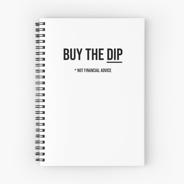 Item preview, Buy the dip (not financial advice) designed and sold by MerlinTea.