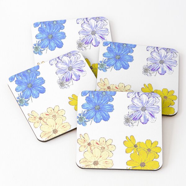 Item preview, colorful flowers collection designed and sold by ninoni.