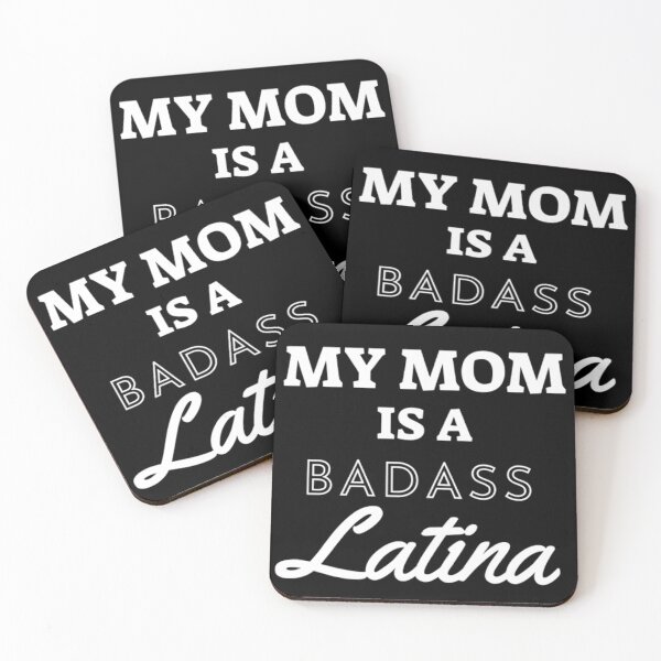 Item preview, MY MOM IS A BADASS LATINA FUNNY designed and sold by saintmosi.