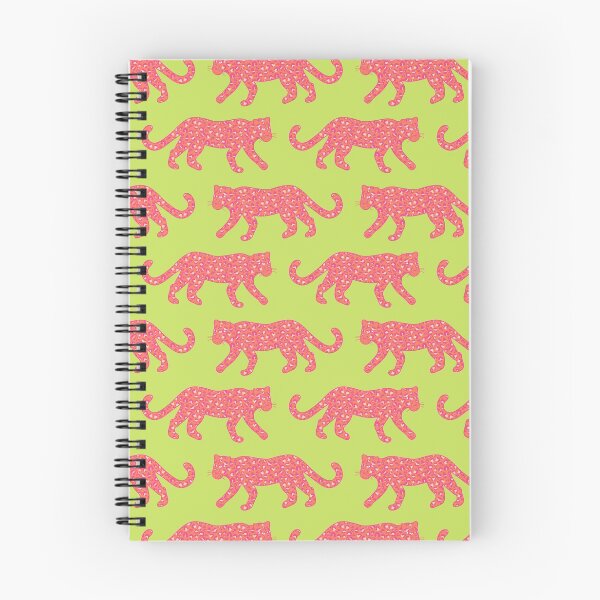 Aperçu de l'œuvre Kitty Parade - Rose Corail sur Lime créée et vendue par fancyashell.