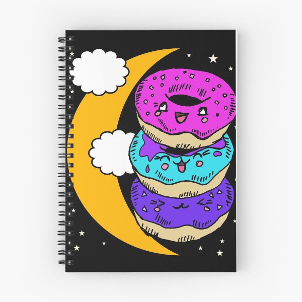 Item preview, Good Night Sleep Well Donuts Moon Stars designed and sold by AOCreativeProd.