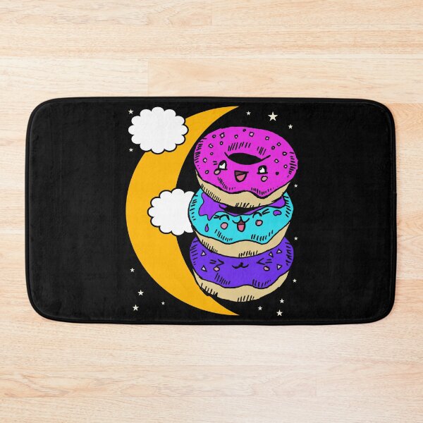 Item preview, Good Night Sleep Well Donuts Moon Stars designed and sold by AOCreativeProd.