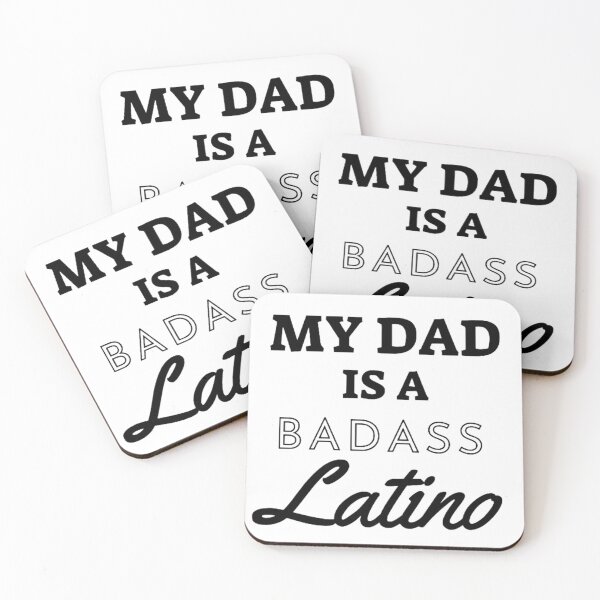 Item preview, MY DAD IS A BADASS LATINO FUNNY designed and sold by saintmosi.