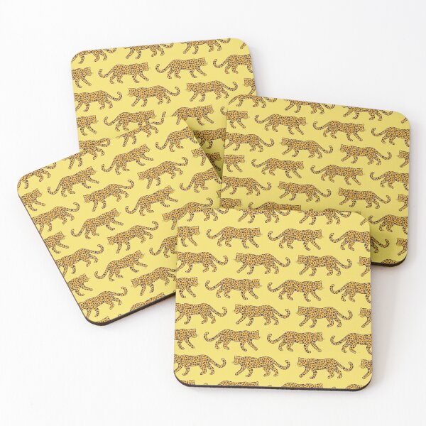 Item preview, Kitty Parade - Copper Navy on Yellow designed and sold by fancyashell.
