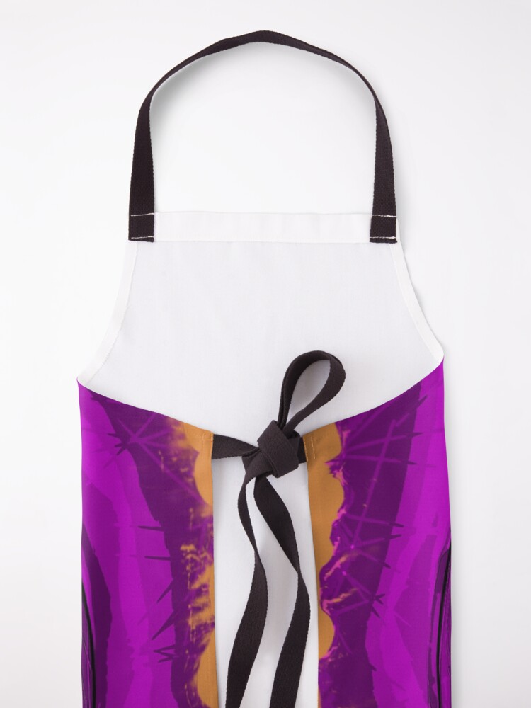 Alternate view of Batzilla- Mother/Baby, holding tight 2 - by Ewa Oz Apron