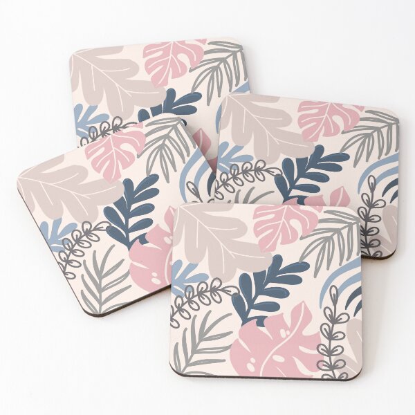 Item preview, Tropical Peach and Blue  designed and sold by PeachyLitchi.