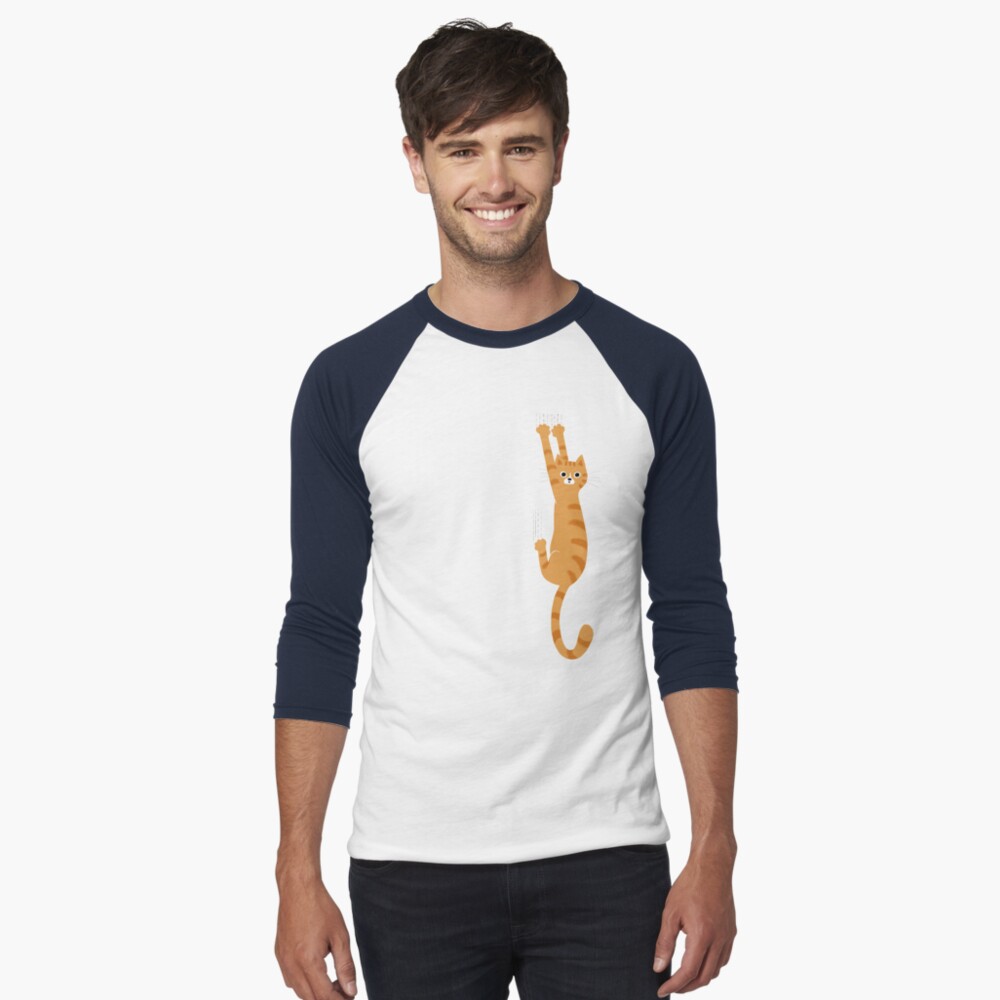 Item preview, Baseball ¾ Sleeve T-Shirt designed and sold by ShortCoffee.