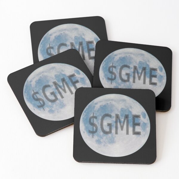 Item preview, $GME Memestock is Moonstock, Stonks designed and sold by SolarCross.