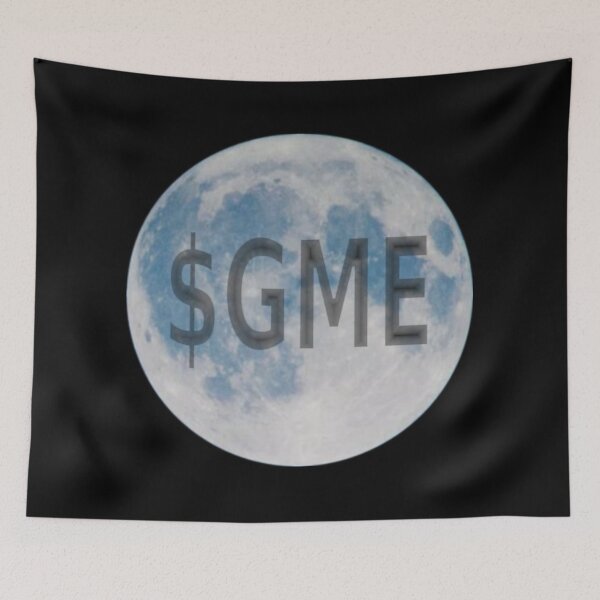 Item preview, $GME Memestock is Moonstock, Stonks designed and sold by SolarCross.