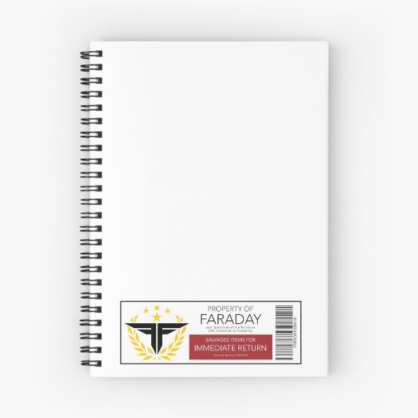 Item preview, Faraday Property Sticker designed and sold by Andromevart.
