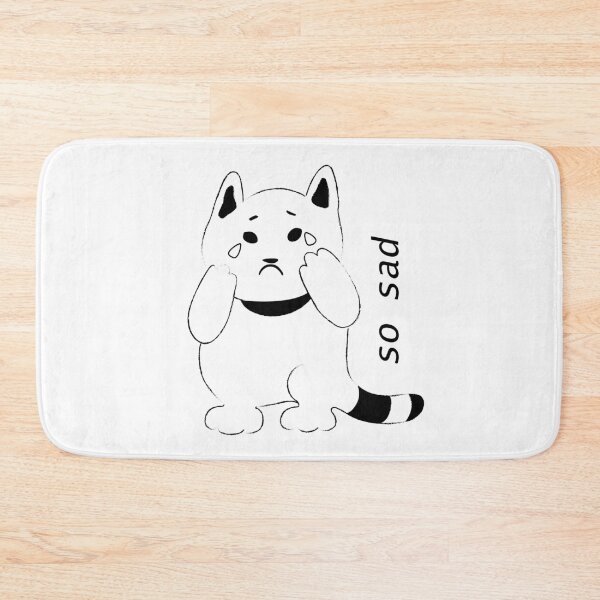 Item preview, Sad neko kitty designed and sold by SpottedPilot.