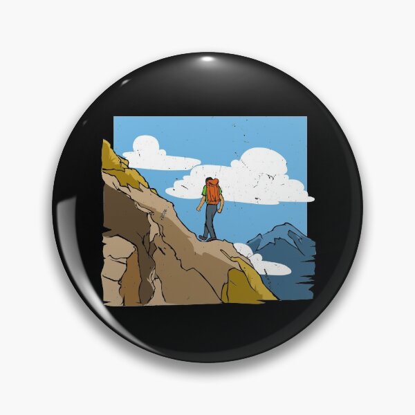 Artikelvorschau, Wandern Wanderer im Berg Geschenk für Männer Frauen entworfen und verkauft von Tom2468.