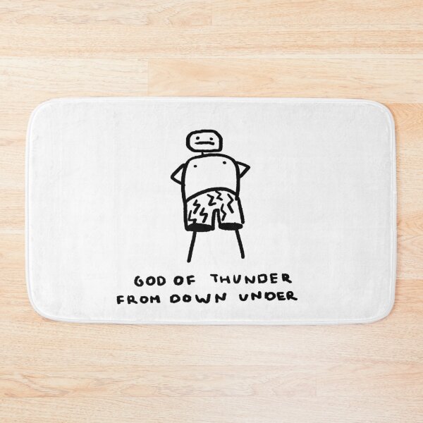 Item preview, God Of Thunder From Down Under designed and sold by 4naans.