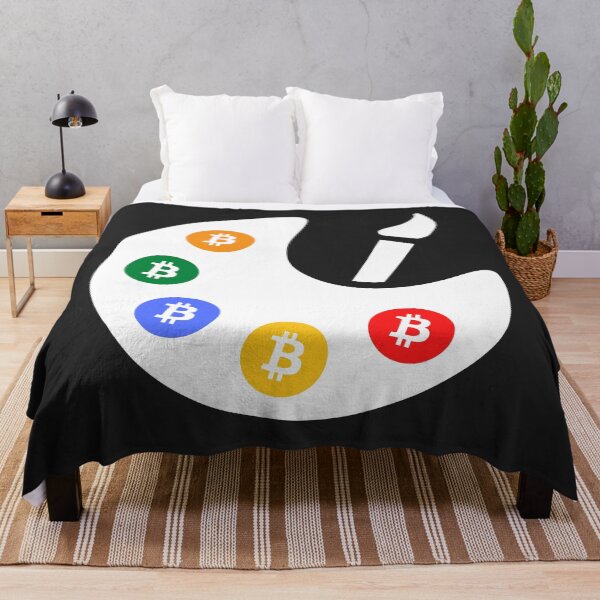 Item preview, Cryptocurrency - Bitcoin Painting Palette designed and sold by AeroAstro.