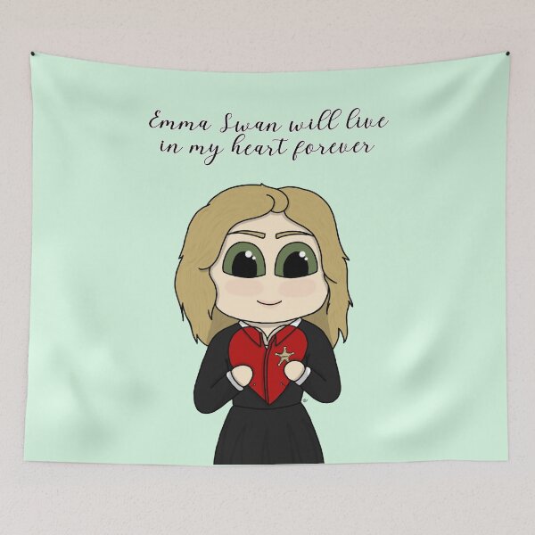 Item preview, Jennifer Morrison - Emma Swan will live in my heart forever designed and sold by KillianIsMyHome.