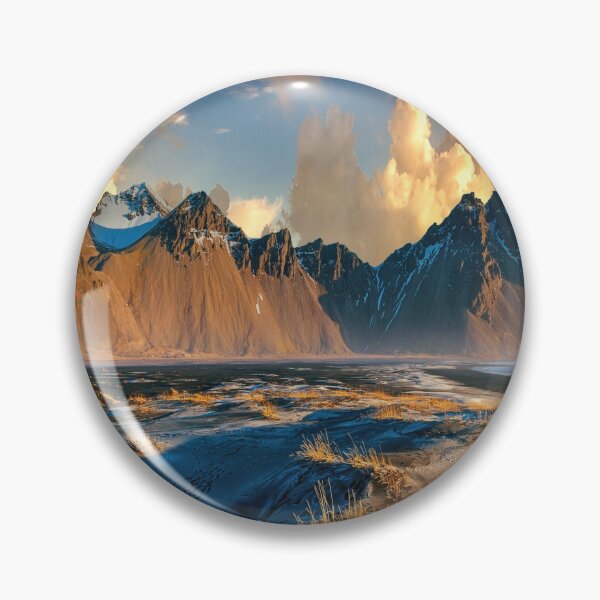 Item preview, white capped mountain beautiful view designed and sold by kikinafashion.