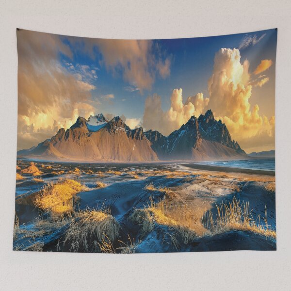Item preview, white capped mountain beautiful view designed and sold by kikinafashion.