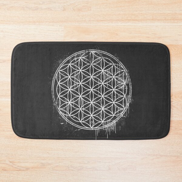 Item preview, Flower of Life Ornament Sacred Geometry Grunge Design designed and sold by gamboling.