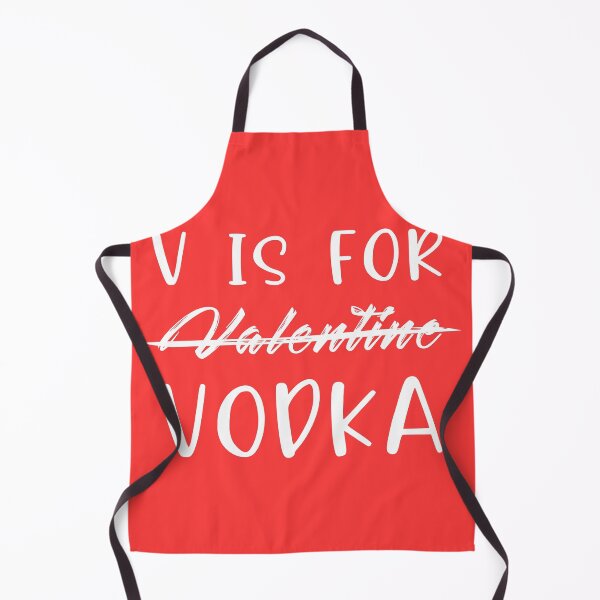 Item preview, V Is For Vodka Funny Valentine designed and sold by Alaadin Bendali Braham.