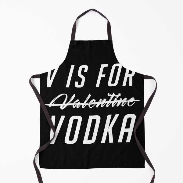 Item preview, V Is For Vodka Funny Valentine designed and sold by Alaadin Bendali Braham.