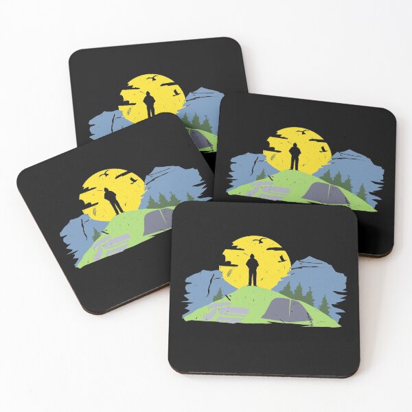 Item preview, Mountain Sunset Nature Gift For Hiker Camper designed and sold by Tom2468.