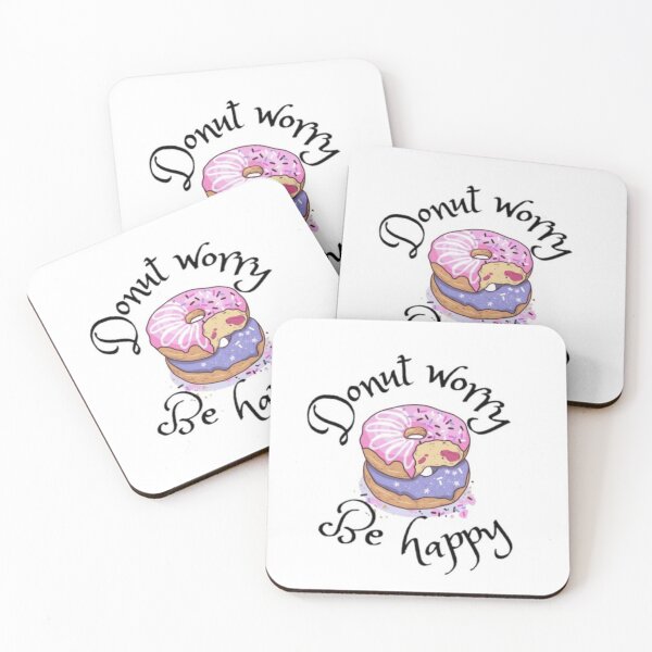 Item preview, Donut worry be happy!!  designed and sold by rachealdias.